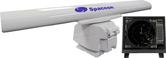 Model SPCR-0450 Wyświetlacz AIS Przekaźnik półprzewodnikowy Marine ARPA Radar Integracja mapy, radaru i wyświetlacza AIS