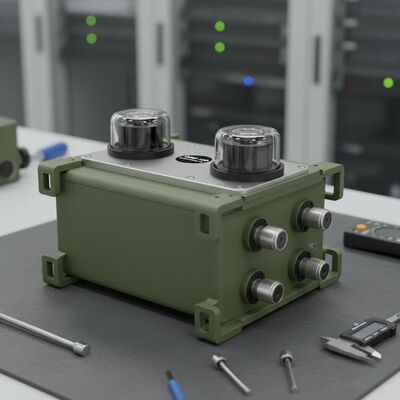 Jakość Model DINS-100 Wysokiej Precyzji Dwuosiowy System Nawigacji Inercjalnej Girolaserowej z Standardem Wojskowym fabryka
